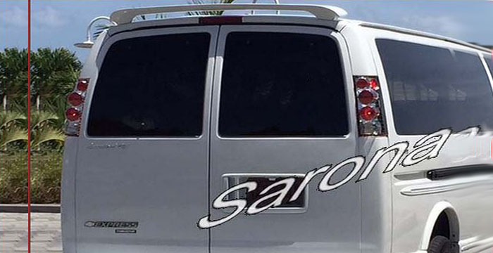 Custom GMC Savana Van  All Styles Roof Wing (1996 - 2025) - $299.00 (Part #GM-026-RW)